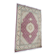 Handmade burgundy wool Persian rug 100x155cm