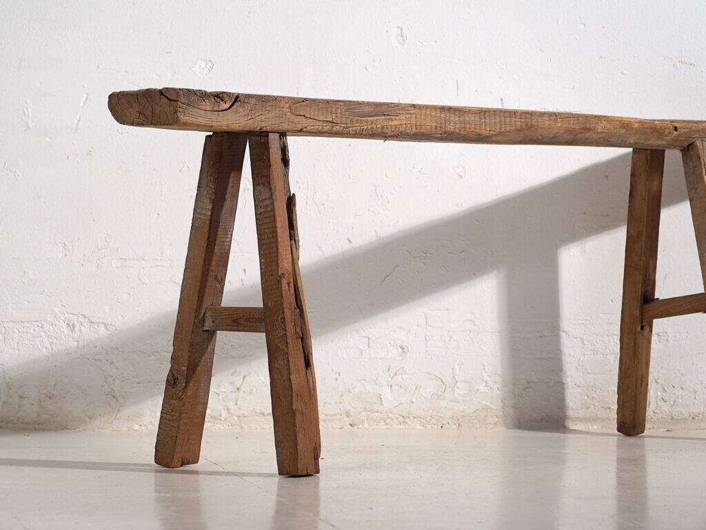 Old bench in wabi-sabi style (c. 1870) #79