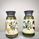 Pair of West German vases
