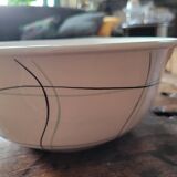 Sortilège Salad Bowl – Salins-les-Bains Pottery – circa 1970