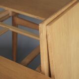 Table à manger extensible en chêne Hans J. Wegner, modèle AT 310, par Andreas Tuck, 196