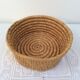 Basket round straw vintage