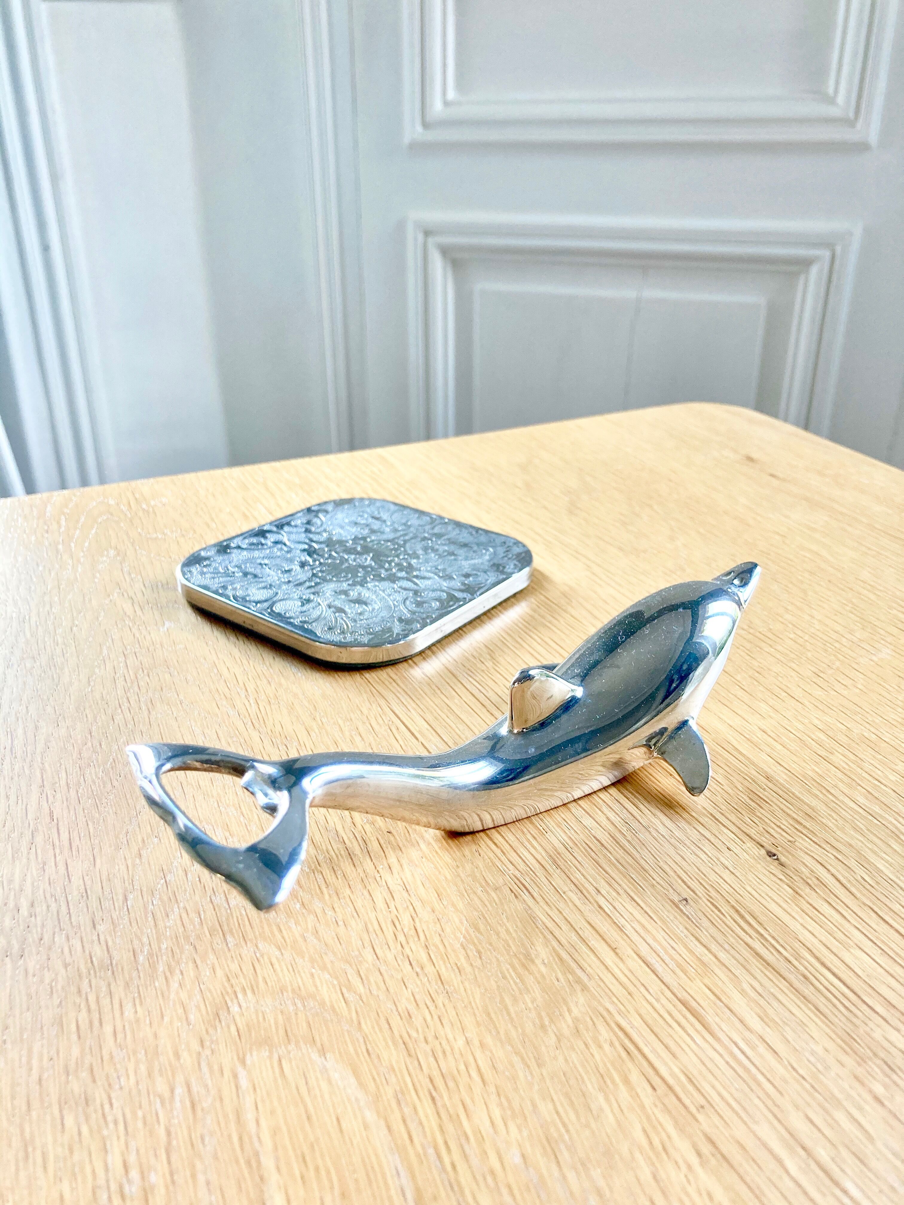 Bottle opener dolphin bottle