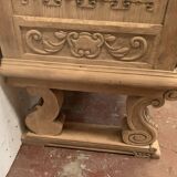 Renaissance style sideboard in solid oak XX century