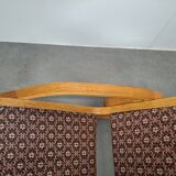 1930s Art Deco Czechoslovak Bentwood Rocking Chair with Original Upholstery