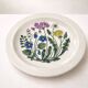Set of 6 Arabia Finland plates model Flora – Esteri Tomula –