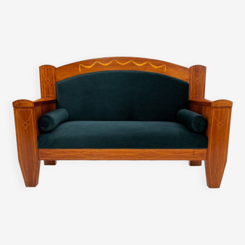 Sofa, Northern Europe, circa 1890.