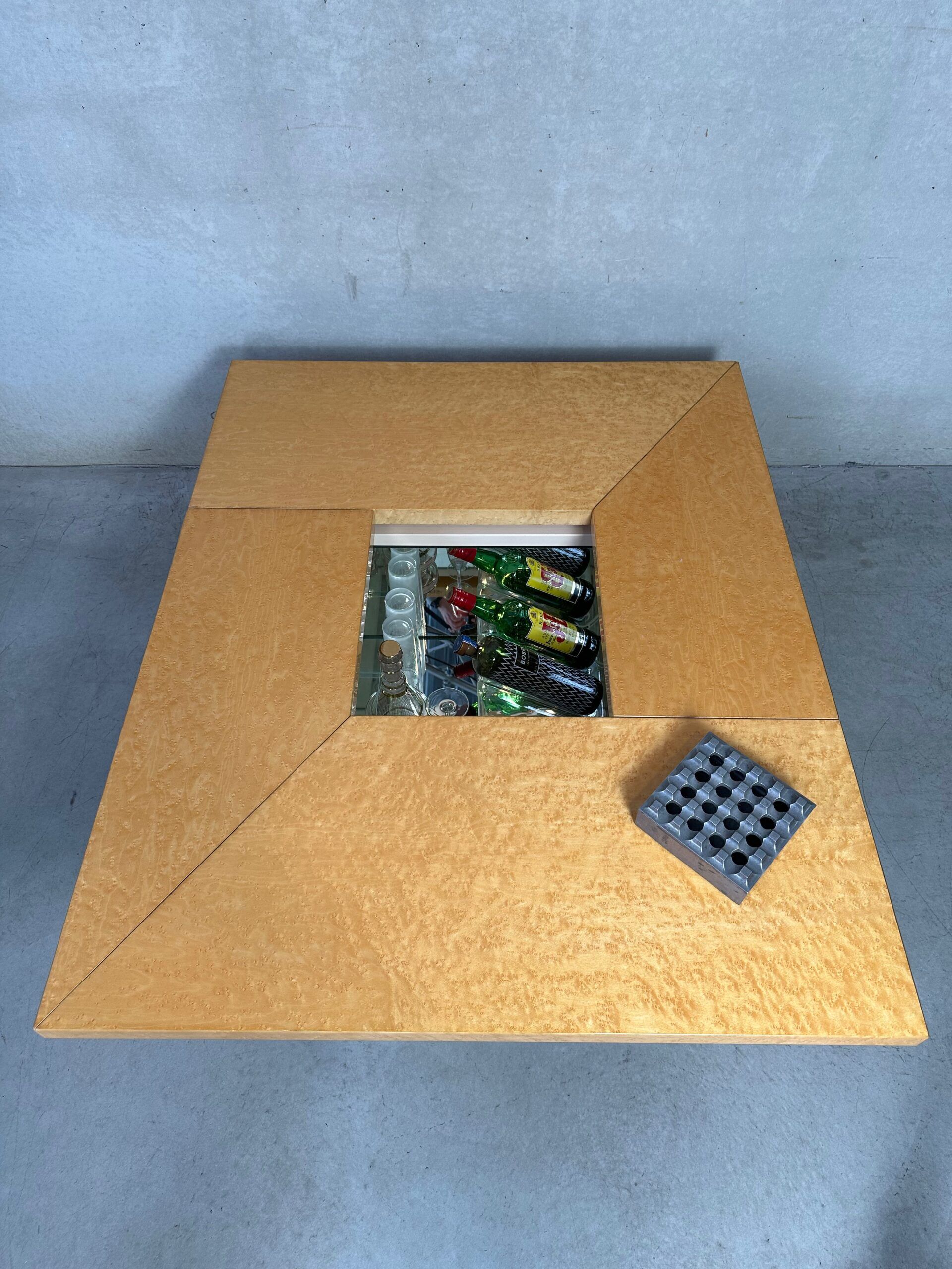 Vintage coffee and bar table – Paul Michel – 1970s