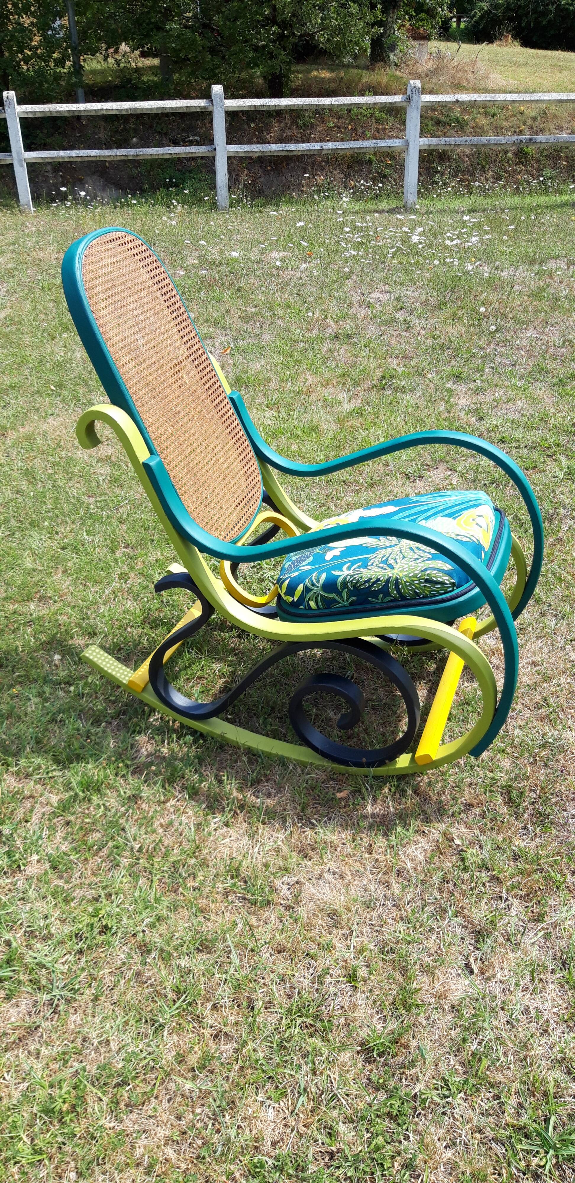 Customized rocking chair