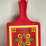 Vintage Red Plate Mat