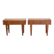 Paire de chevets scandinave en teck