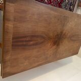 Dining table walnut art deco