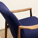 Two Mid-Century Modern Teak Armchairs by Hartmut Lohmeyer for Wilkhahn, 1950s