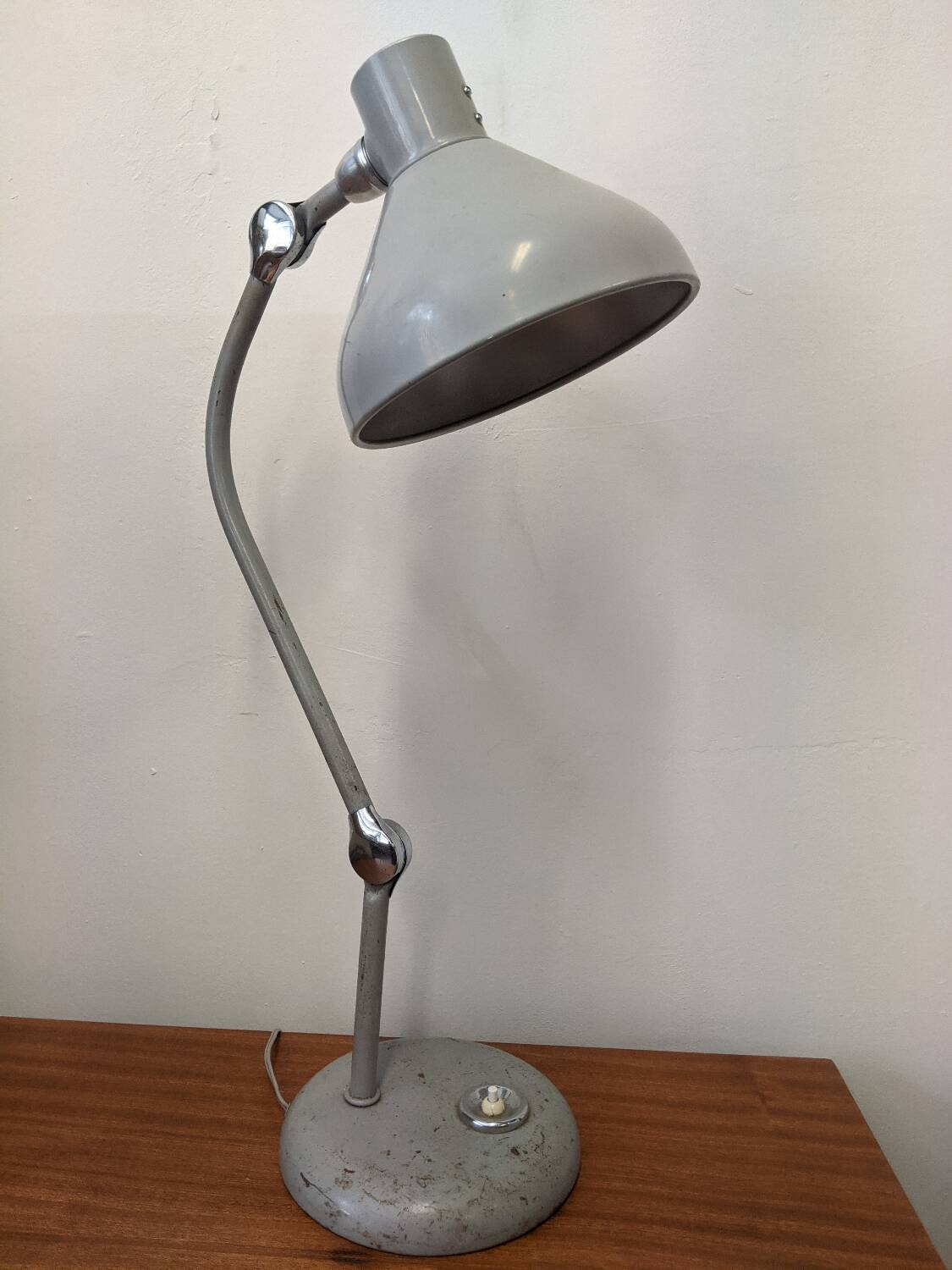 Vintage Jumo workshop lamp