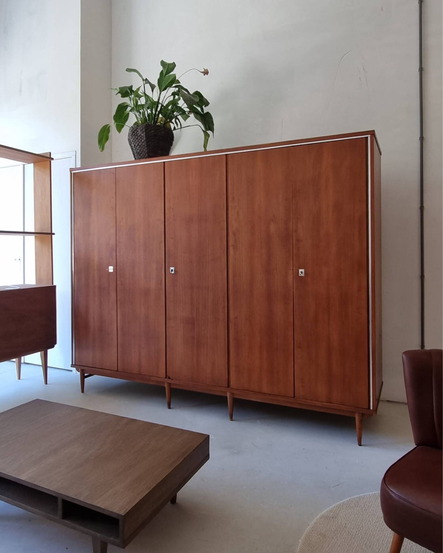 Mid-century wardrobe