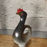 Rooster vase in the style of Bruno Dose