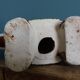 Ceramic Elephant Plant Holder