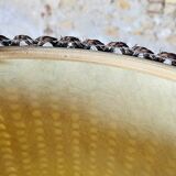 Vintage sisal / jonc de mer pendant light circa 1970's