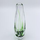 Vicke Lindstrand Glass Vase by Kosta 1960s