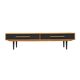 Oak lowboard, Scandinavian design