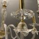 Lustre italien en verre de Murano