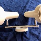 Wall light. Double spotlights, all metal, 1970s