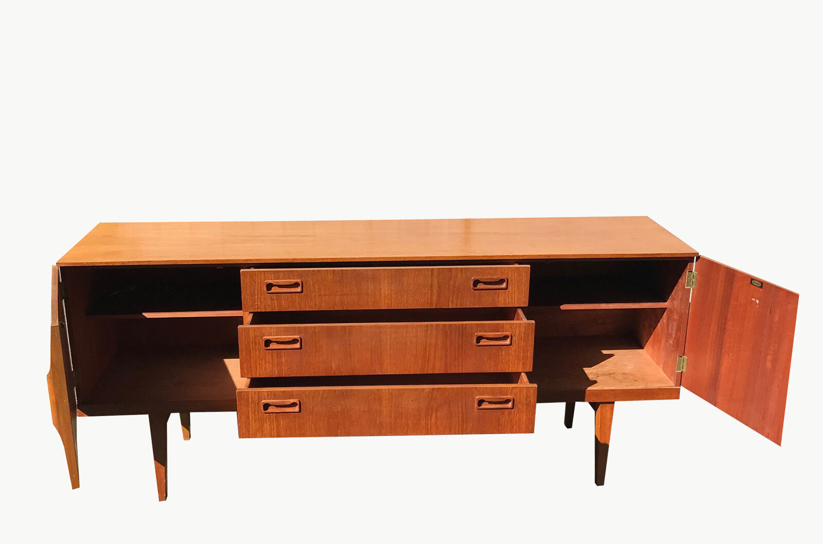 Teak sideboard, Scandinavian design from the 1960s