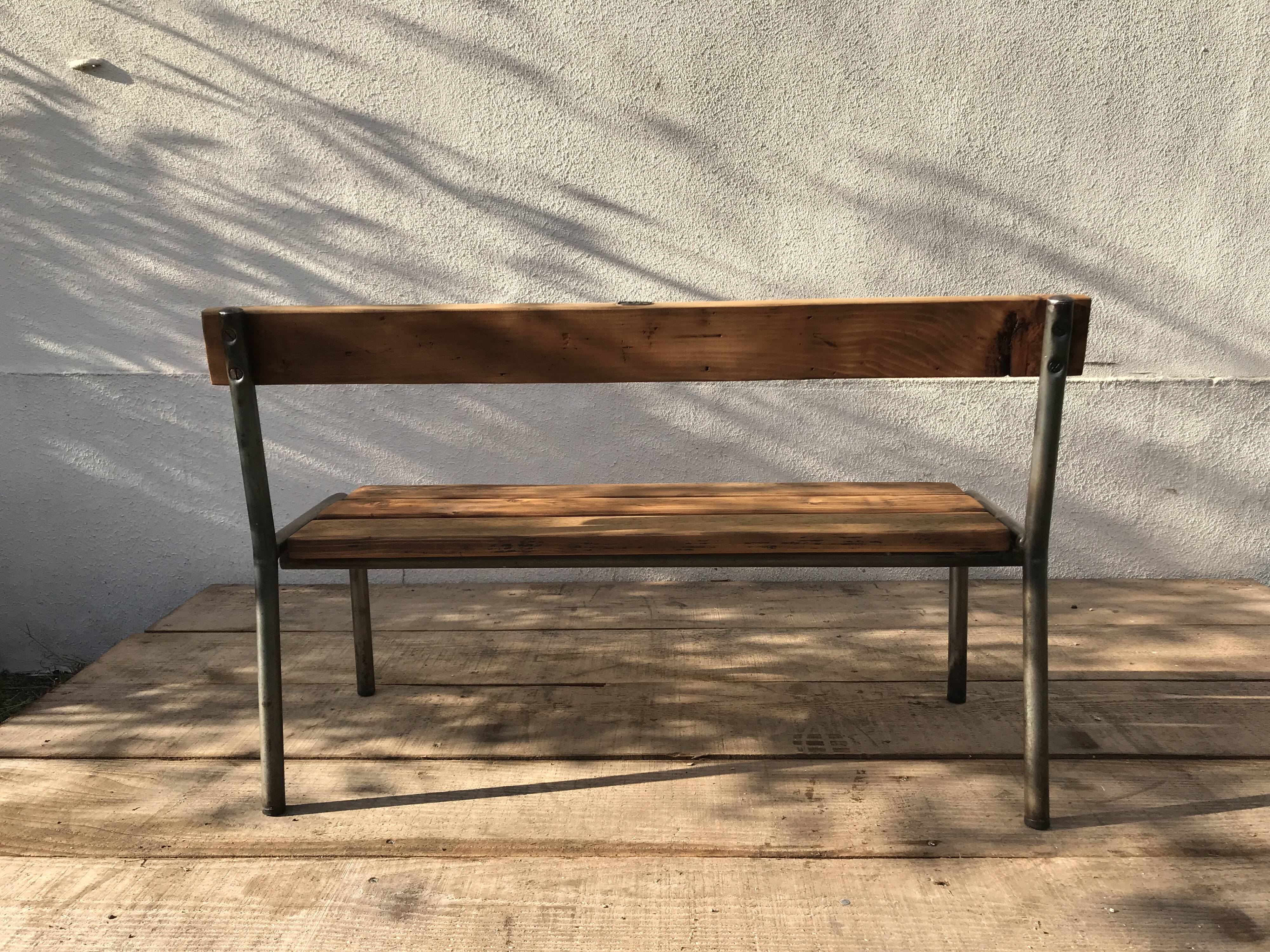 Kindergarten vintage bench
