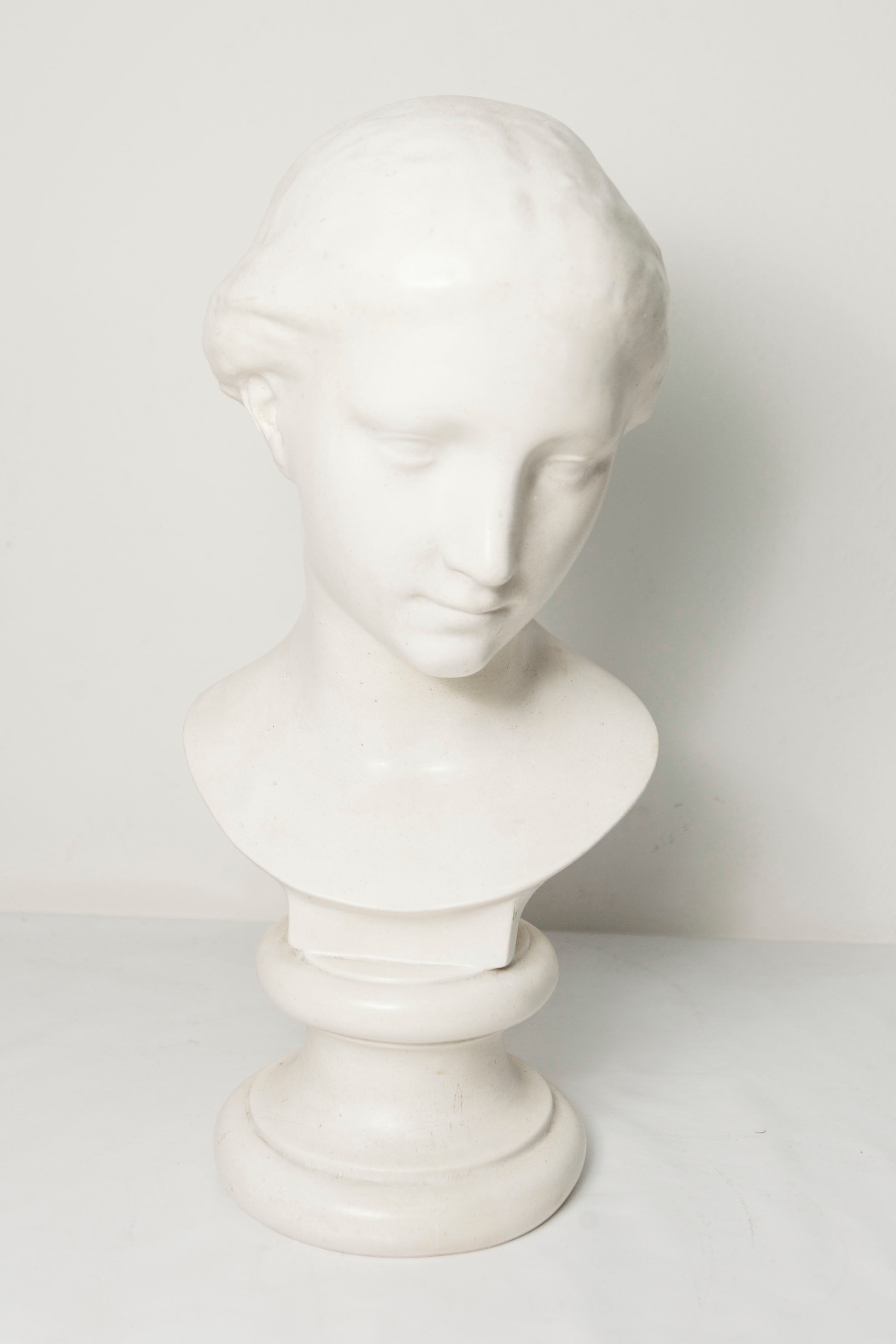 Buste femme en marbre 43cm musée Louvre 1445