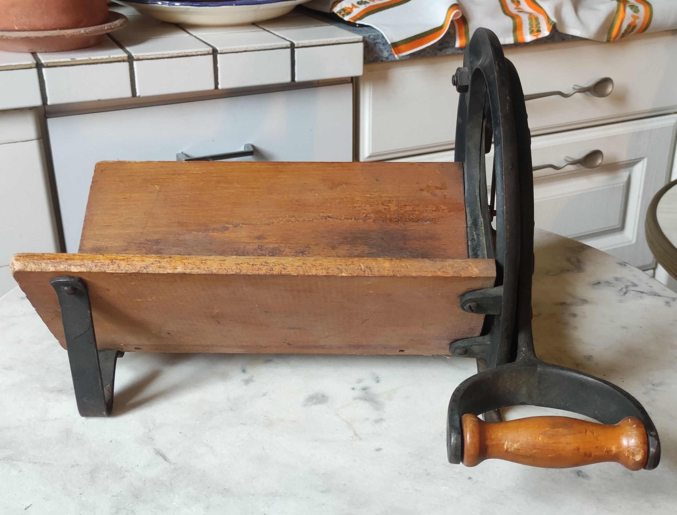 Old raadvad bread cutter, Denmark