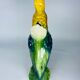 Vintage pitcher cockatoo slurry from Saint-Clément France 1920