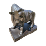 Ceramic bull Saint Clement