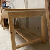 Solid wood farmhouse table 230cm