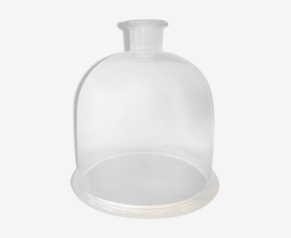 Cloche en verre ancienne