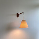Applique vintage scandinave en teck