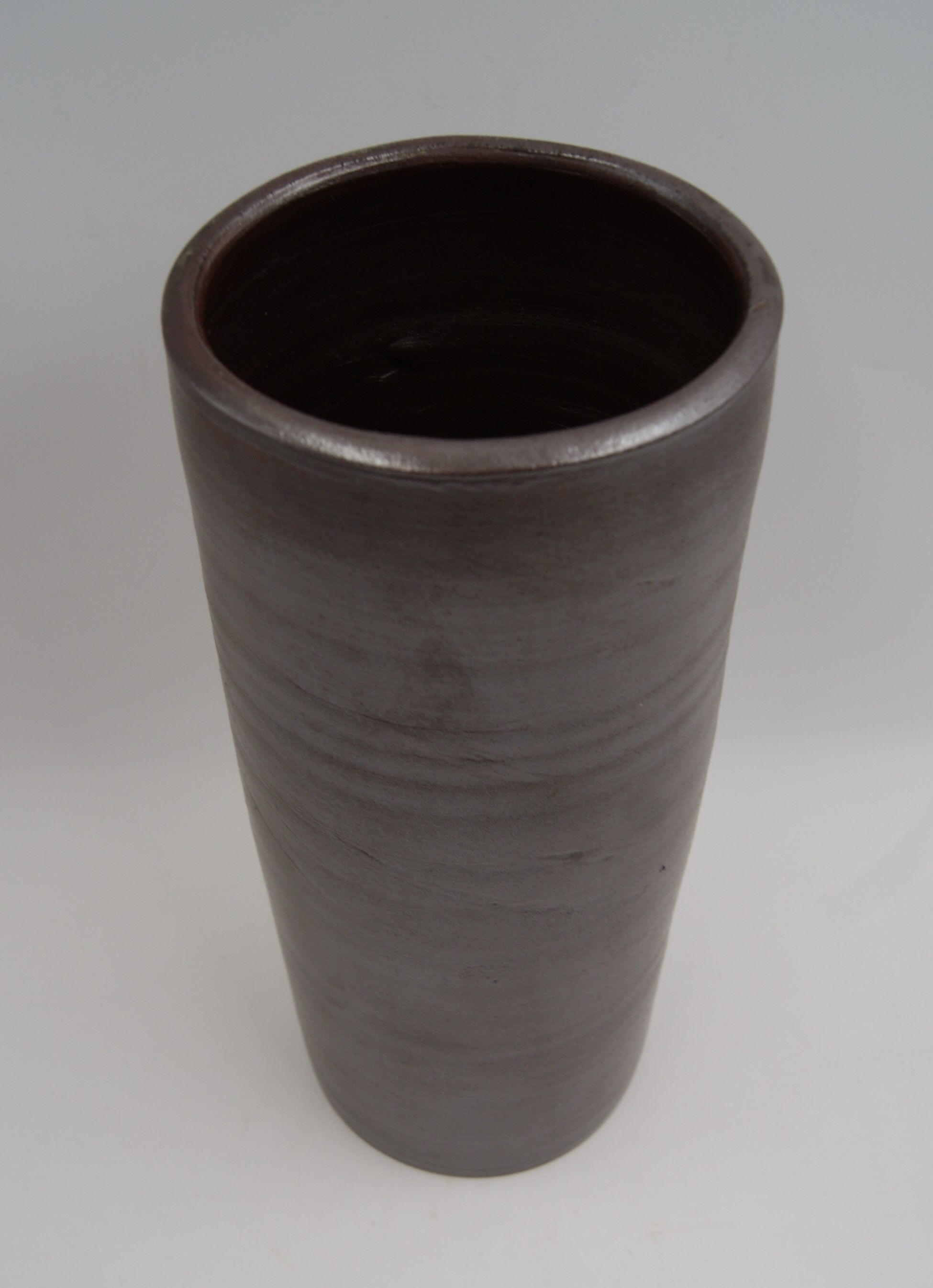 Vase grès rouleau Turgis vintage