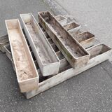 Set of 7 60s planters