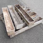 Set of 7 planters from the 1960s.