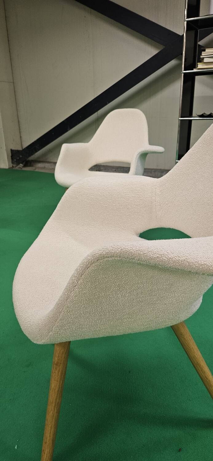 Ensemble de chaises de lecture Boucle Charles Eames Organic par Vitra