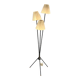 Lampadaire "tripode"  scandinave en métal, Suède, 1960