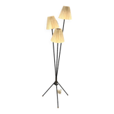 Scandinavian metal "tripod" floor lamp, Sweden, 1960