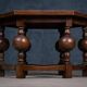 Octagonal Coffee Table in Oak, 1930s