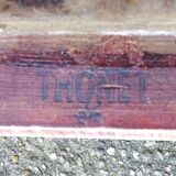 Thonet Art Deco armchair 1930, No. A 967 F, leather saddle.