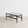 Santambrogio & De Berti Table basse en bois années 60 design Moder