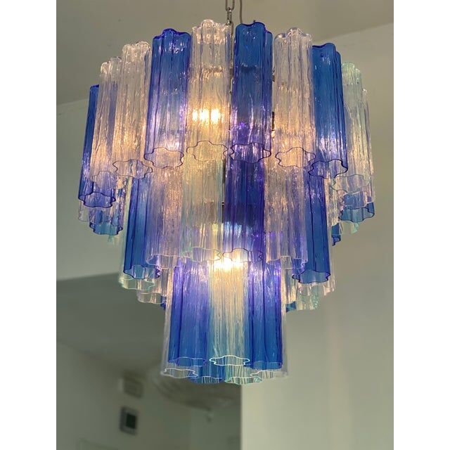 Tronchi chandelier in Murano glass