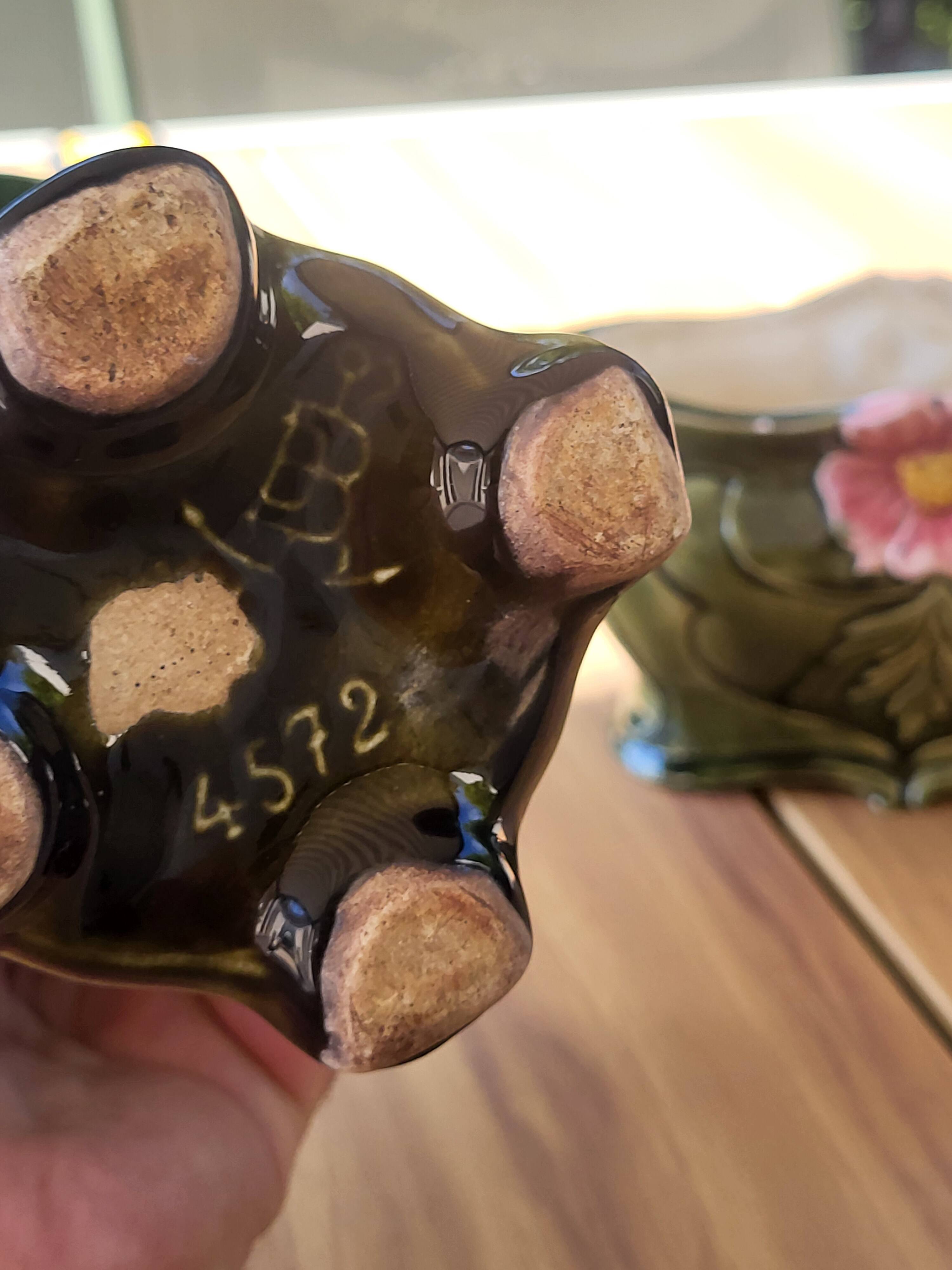 Art Nouveau vase in polychrome glazed ceramic signed De Bruyn – Fives-Li