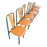 Set of 6 "Irma" chairs by Achille Castiglioni for Zanotta