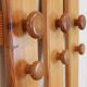 Pine wall coat rack
