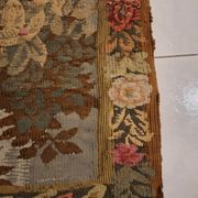 Tapisserie de laine "Verdure Flamande" de la manufacture Robert Four