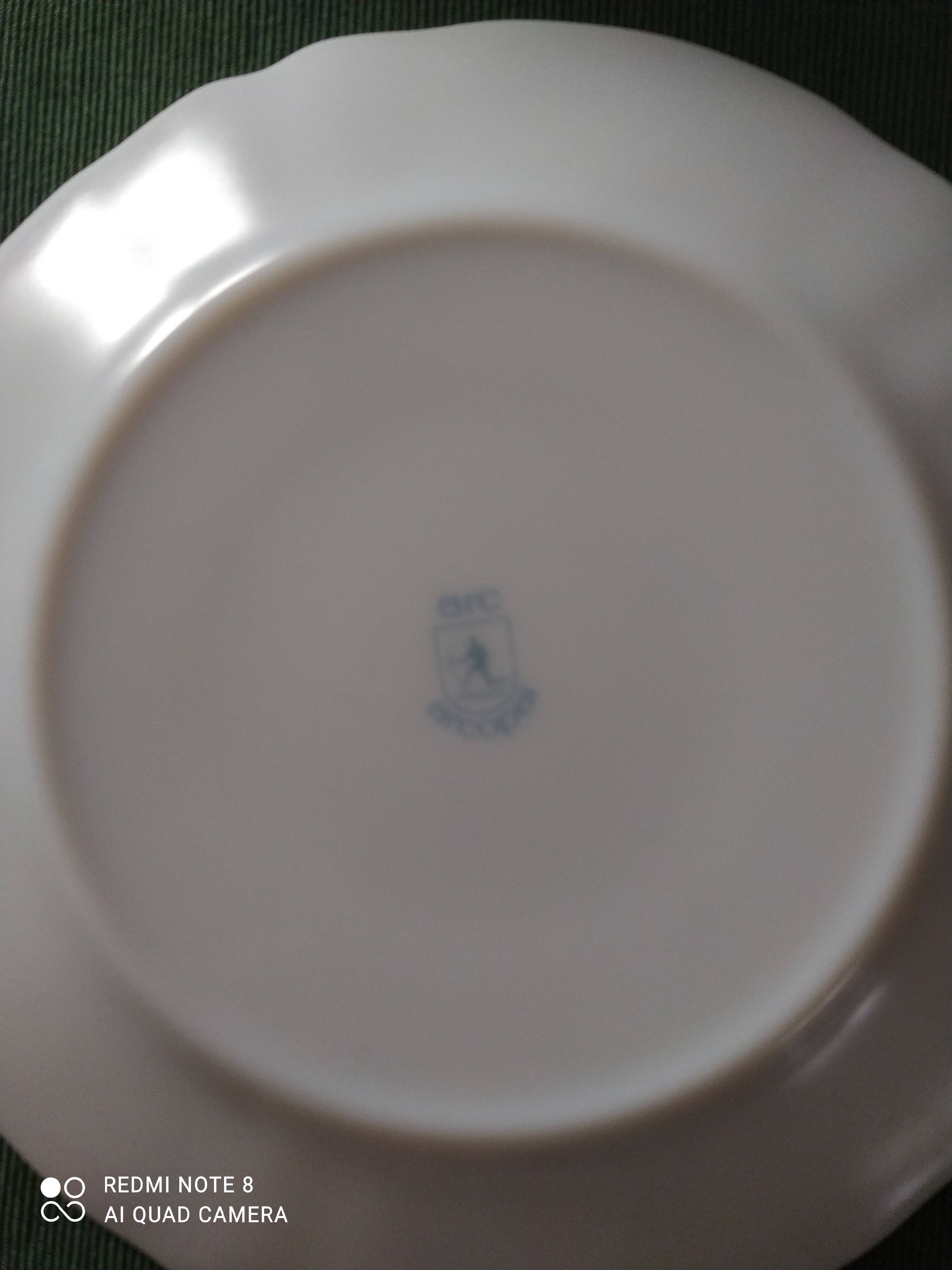 Service de table  vintage Arcopal Myosotis